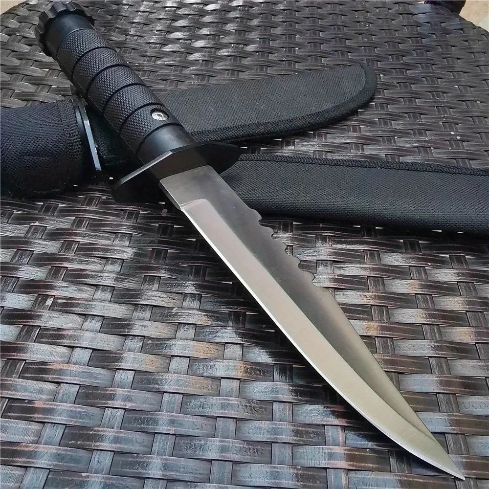 MILITARY Hunting TACTICAL FIXED BLADE SURVIVAL Army Knife