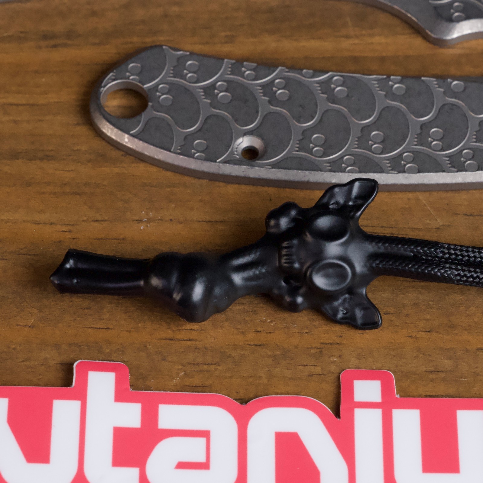 Flytanium x Playge Ti Skinny Para 3 Scales Stonewash Titanium ✅ Trusted Seller