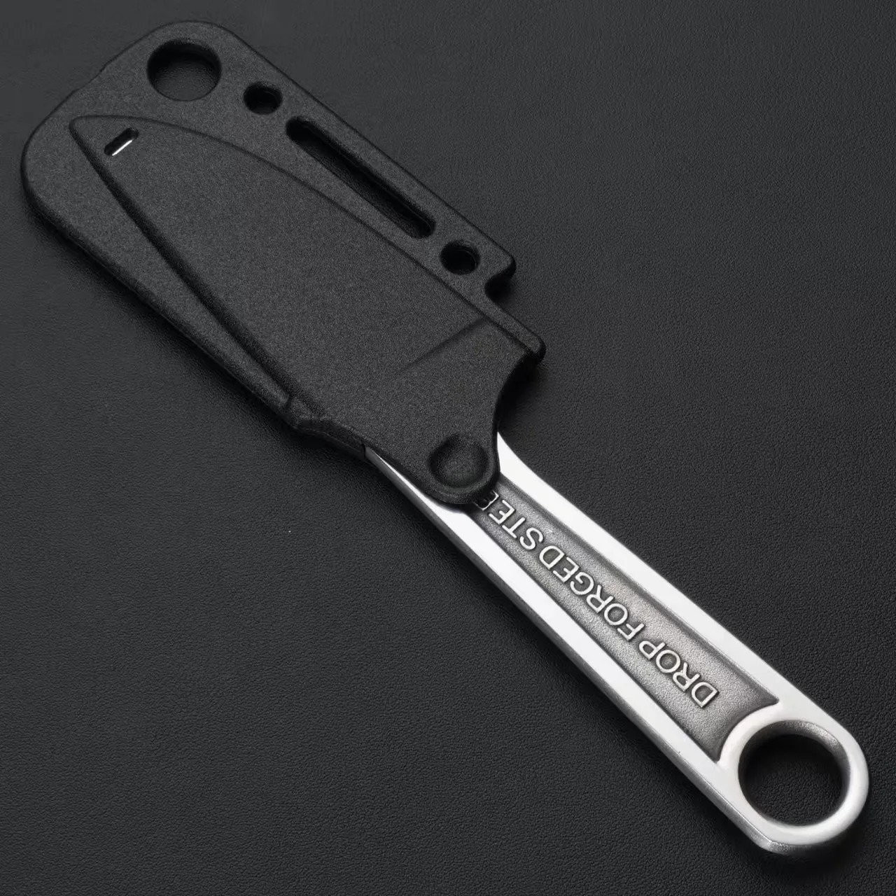 Ka-Bar Wrench Fixed Knife 3″ Blade 425 Carbon Steel One Piece. Free Shipping.
