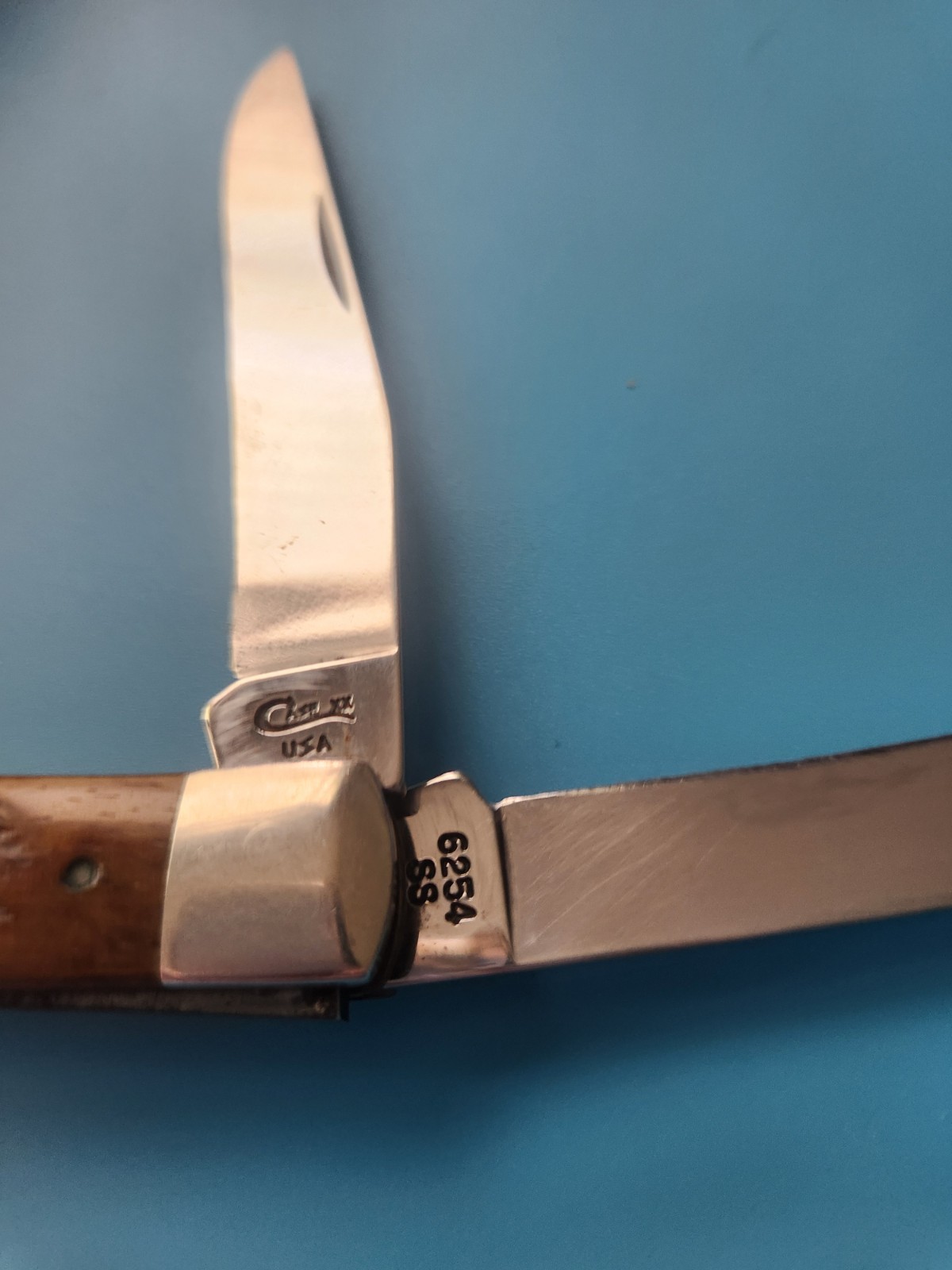 Vintage Case xx 6254 SS pocket knife/ Sheath