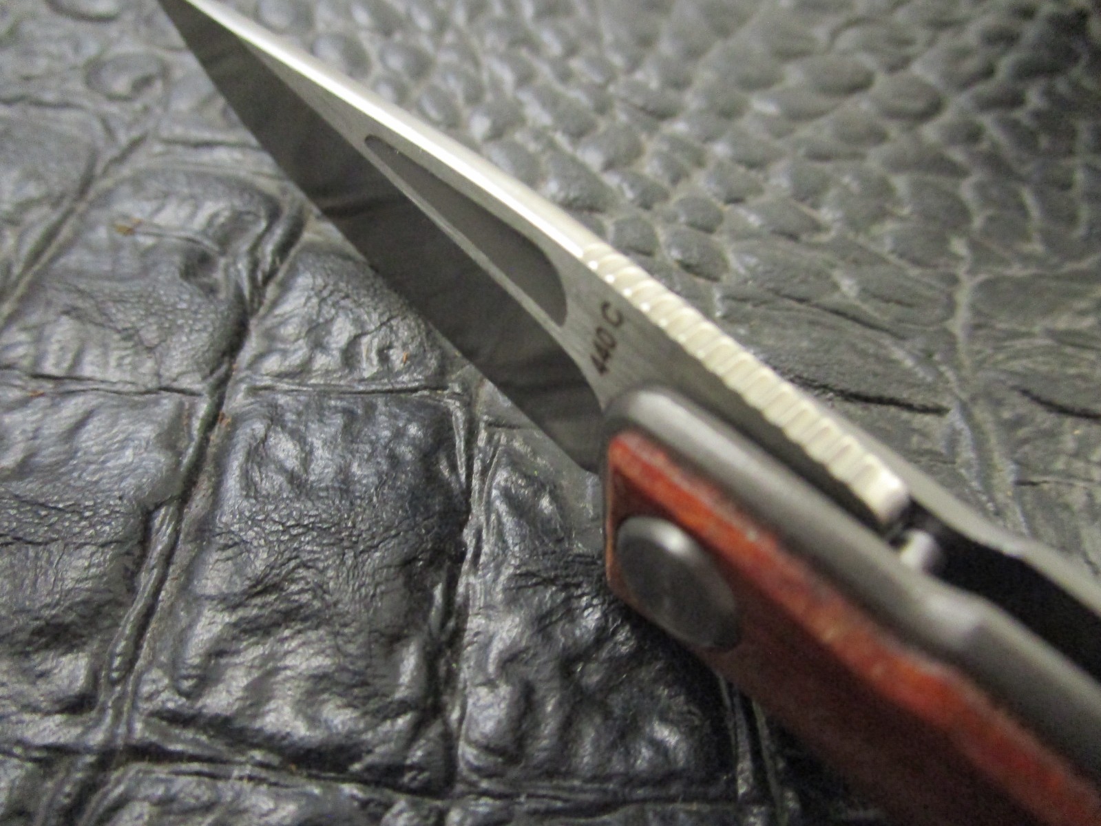 CUSTOM REPRODUCTION CHRIS REEVES STYLE MNANDI GREAT QUALITY & FINNISH 440-C