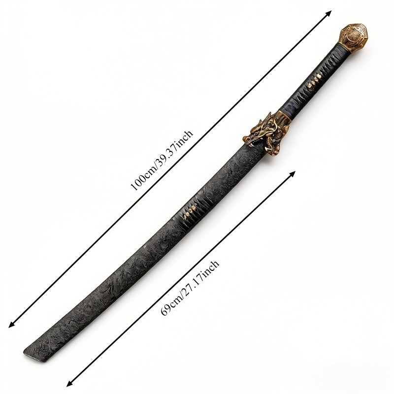 Handmade Samurai Katana Sword Unsharpened Full Tang Display Training Decor
