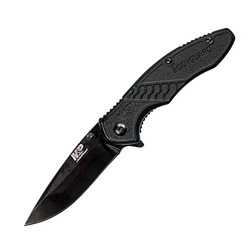 Smith & Wesson Bodyguard 6.5in Stainless Steel Folding Knife with 2.75in Clip…