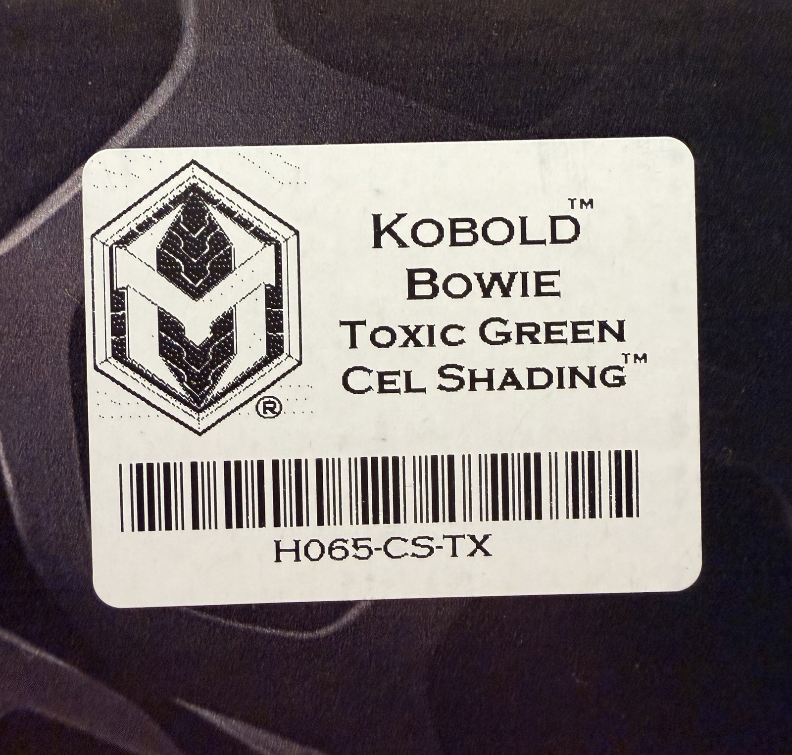 Heretic Kobold Bowie Cel Shade Toxic Green MagnaCut Fixed Blade Sheath BNIB