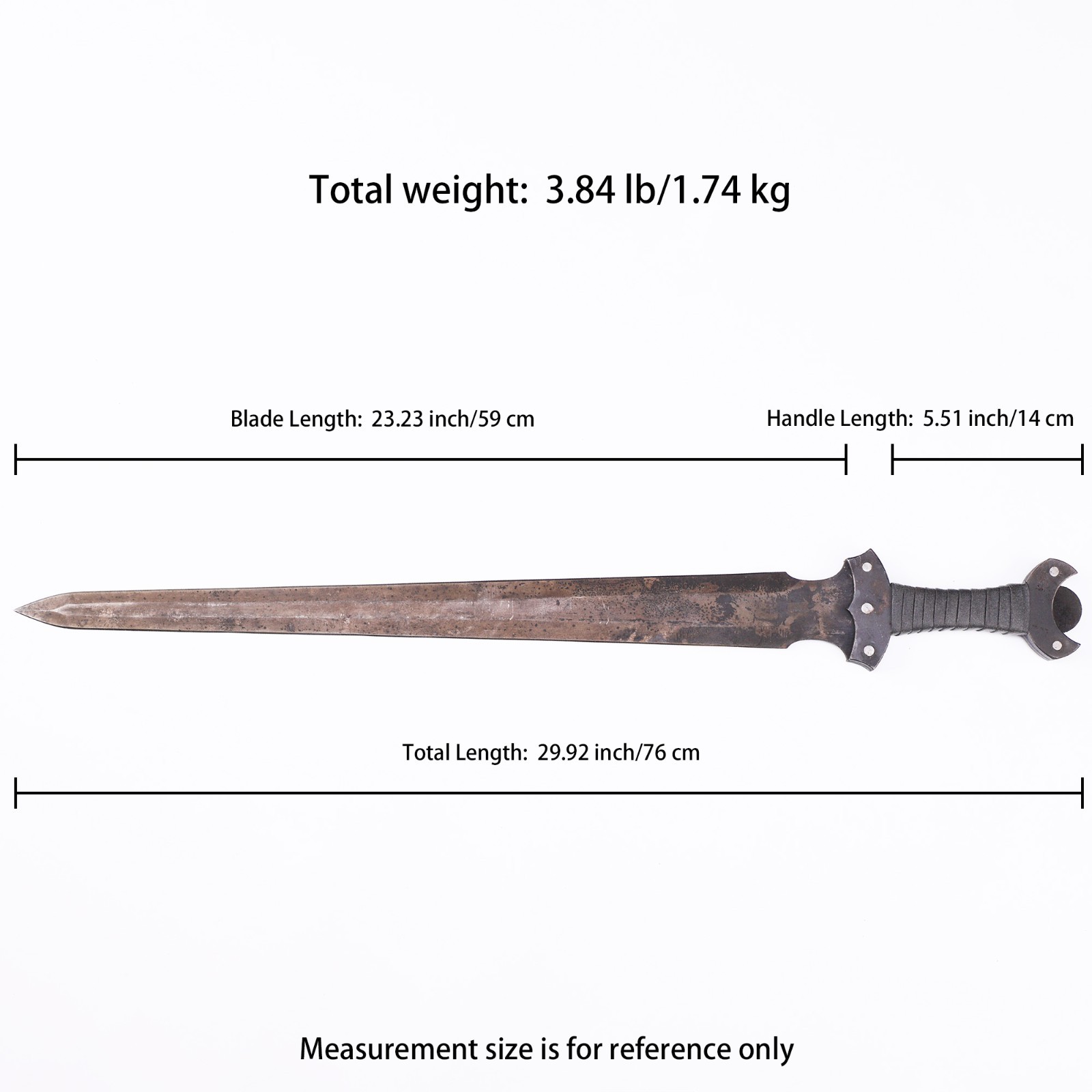 Old Craft Waste Soil Wind Tactical Equipment Knife Viking Sword