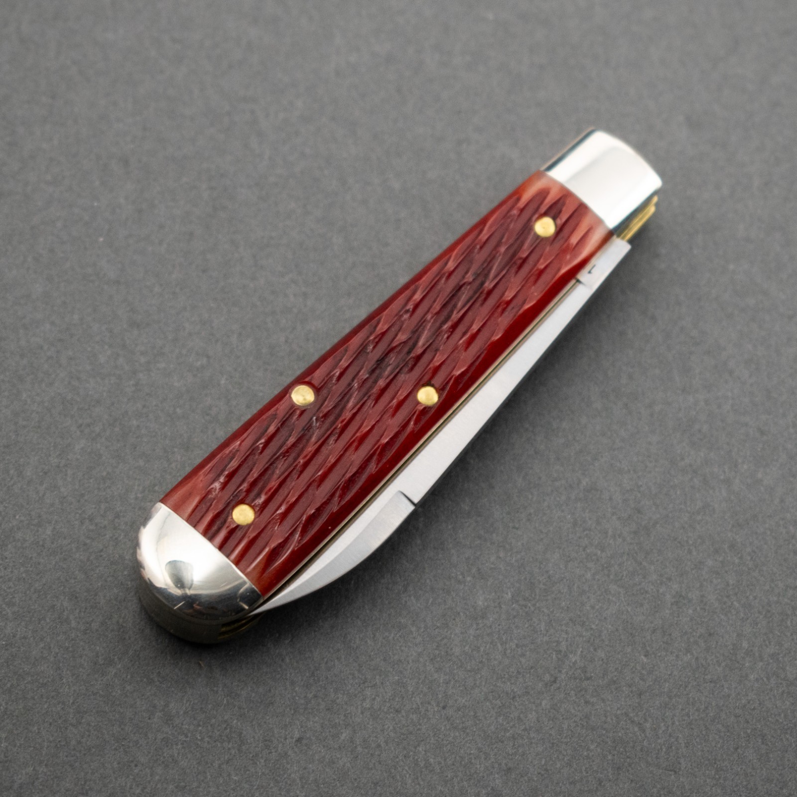 NEW! Great Eastern Tidioute #15 Crown Lifter, Cinnabar Jigged Bone GEC 152226CL