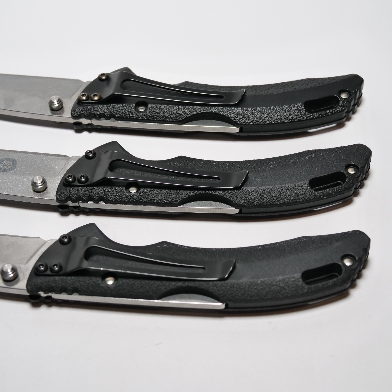 Buck USA 285 Bantam Folding Knife Lot Branded Blades Excellent Shape