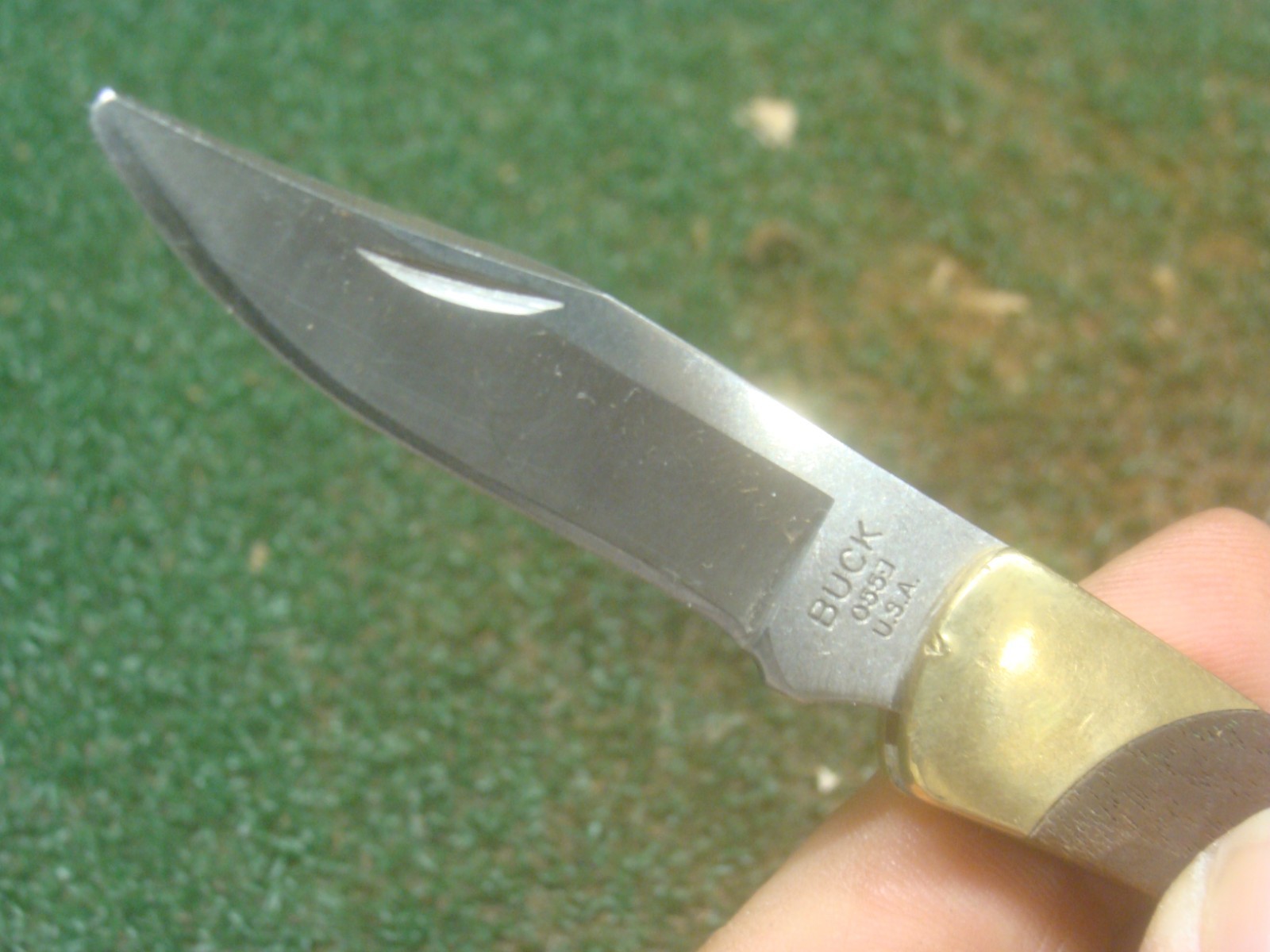Buck 055 Small Single Blade Folding Lockblade Pocket knife 5.5″