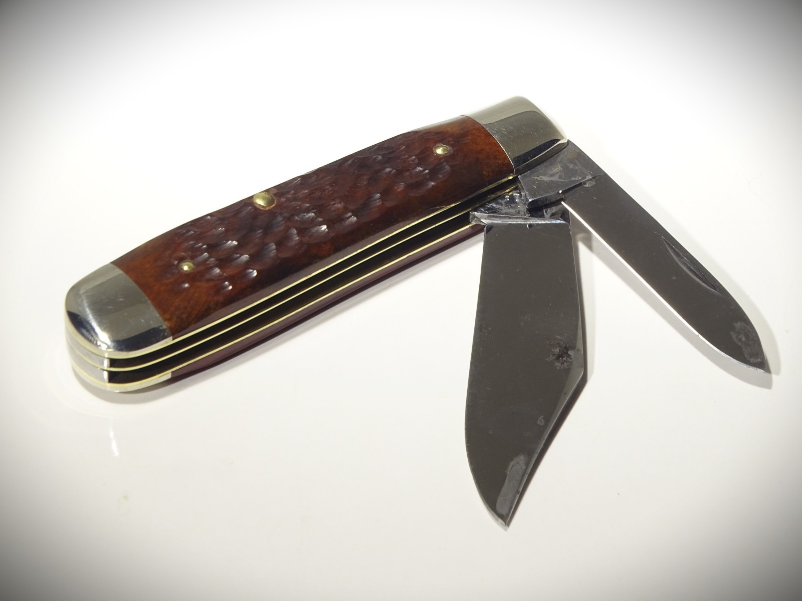 💥1974 Case XX 6231 1/2 ~ Tear Drop Jack ~ Beautiful Red Bone ~ Never Sharpened~
