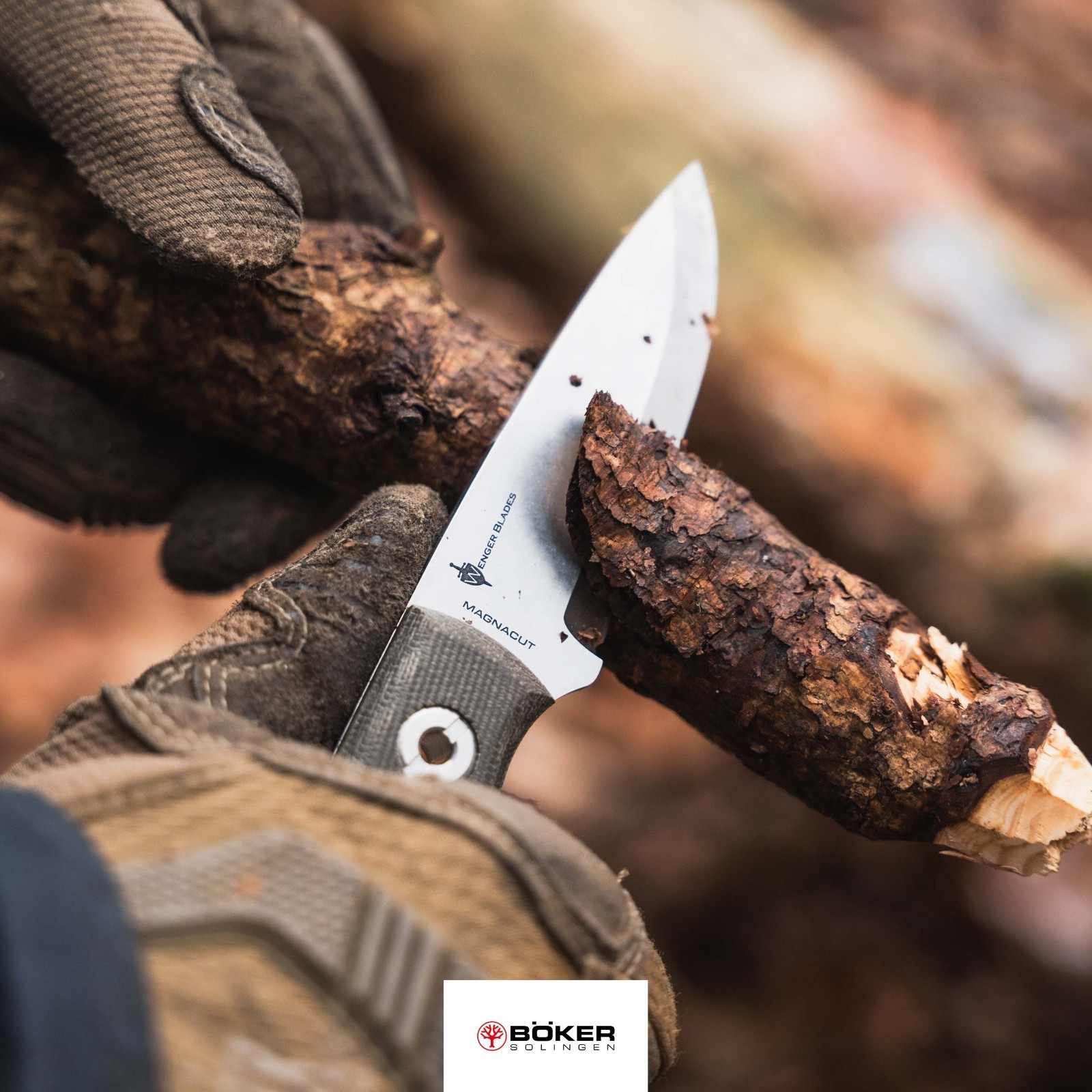 Boker Vigtig vs. Wild Fixed Knife 3.35″ MagnaCut Blade Micarta Handle ✔️ 121509