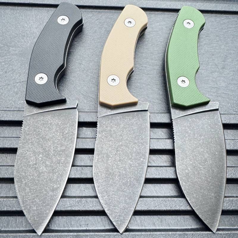 5.5″ Fixed Blade Neck Knife Tactical Hunting Knife Survival Military Fixed Blade