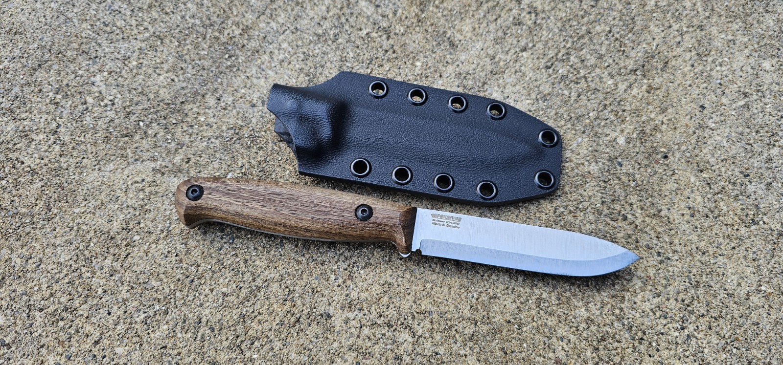 BPSKNIVES BPS BS1FT SSH kydex sheath, PANCAKE 1.0 style (BK) KNIFE NOT INCLUDED