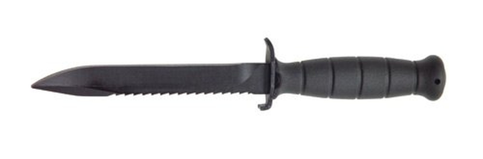 Glock Field Knife Fixed Blade Black Plain Root Saw 6.5″ Polymer