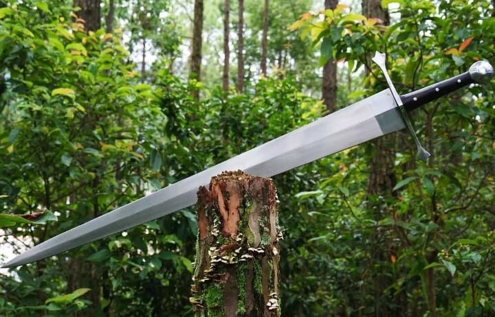 Traditional Viking Sword | Handmade Carbon Steel Blade | Camping | 36 inches