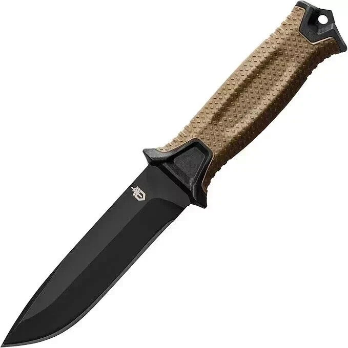 Gerber StrongArm Fixed Blade Knife Plain Edge – Coyote Brown – NEW(FreeShipping)