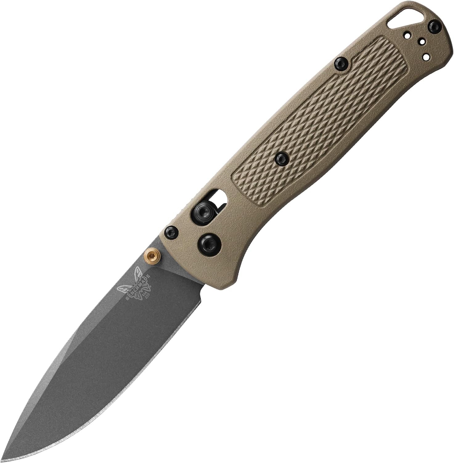 Benchmade 535GRY-1 Bugout AXIS CPM-S30V Folding Knife 3.24″ Gray Handle