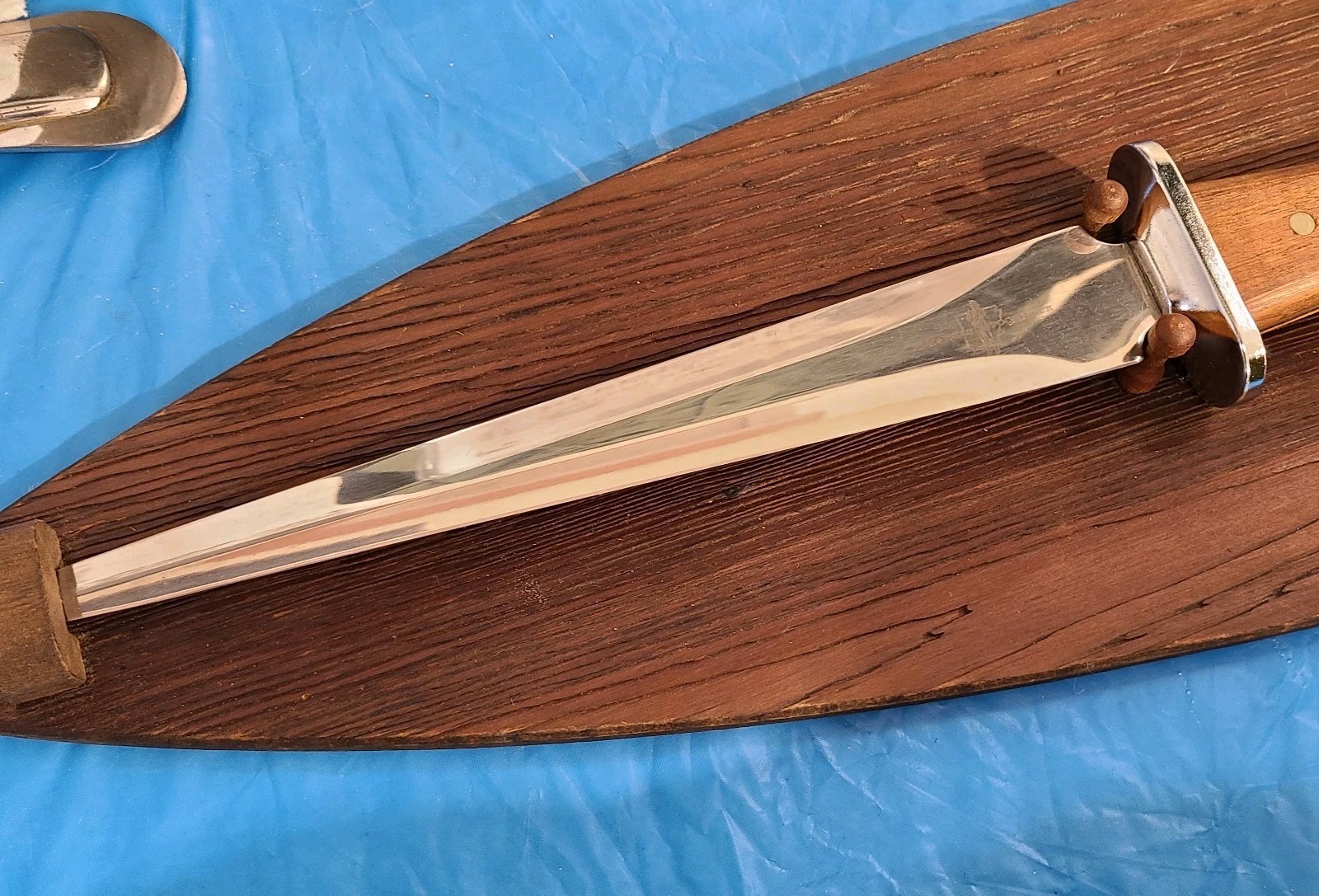 Arkansas Toothpick Carvel Hall USA Reproduction Knife Jim Bowie 17″ 1976