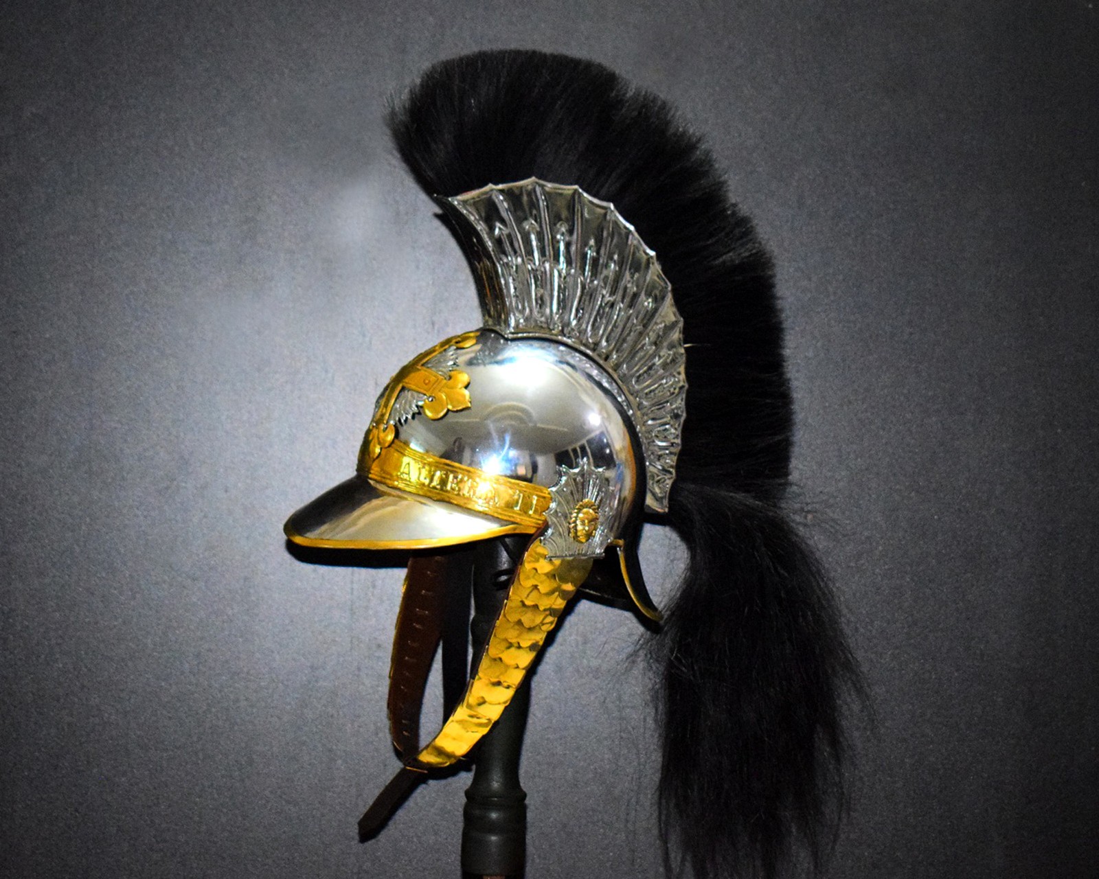 French Royal Household Musketeer Helmet REENACTMENT