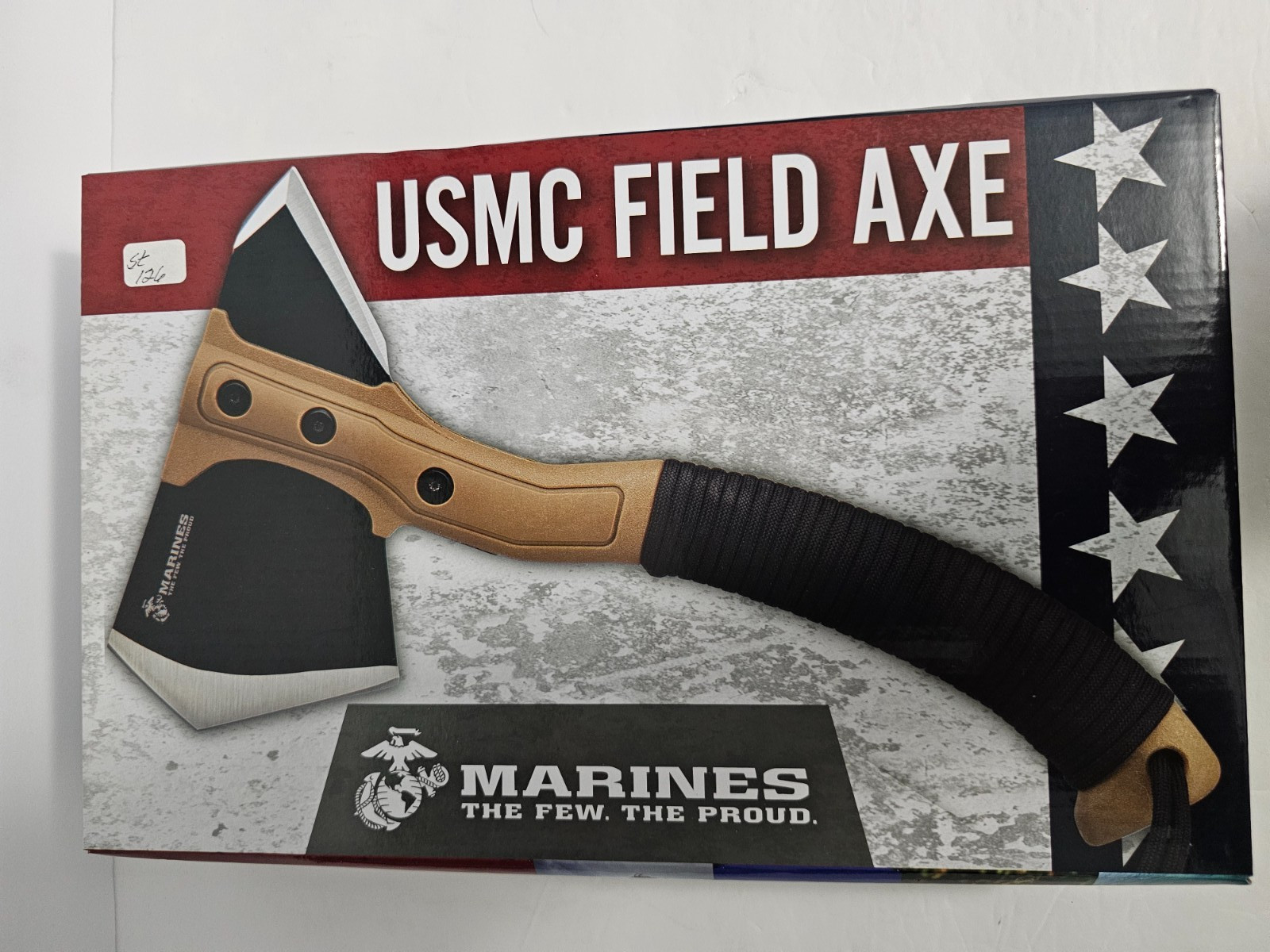United Cutlery USMC Field 6.5″ Stainless Axe Head 3.5″ Cutting Edge ABS Handle