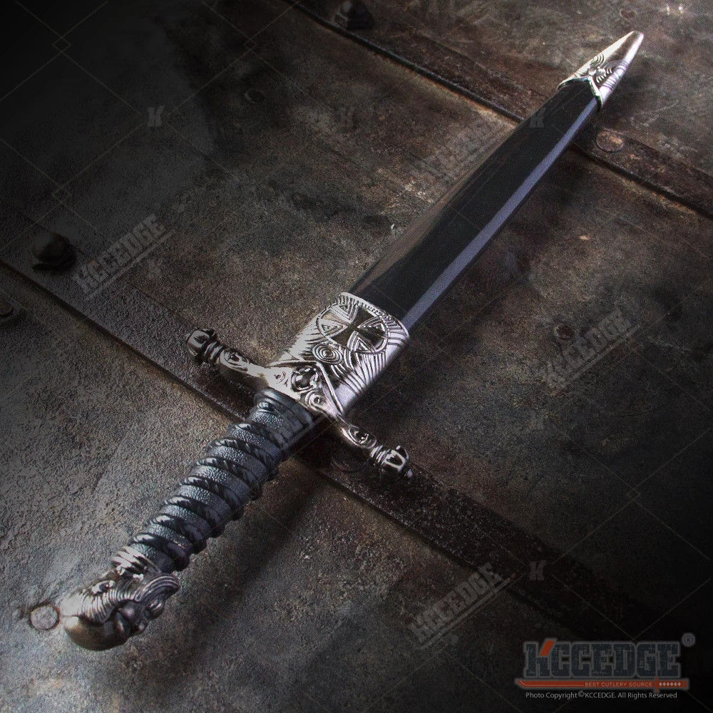 14″ Medieval League of Assassins Fixed Blade Dagger Stainless Steel Knife