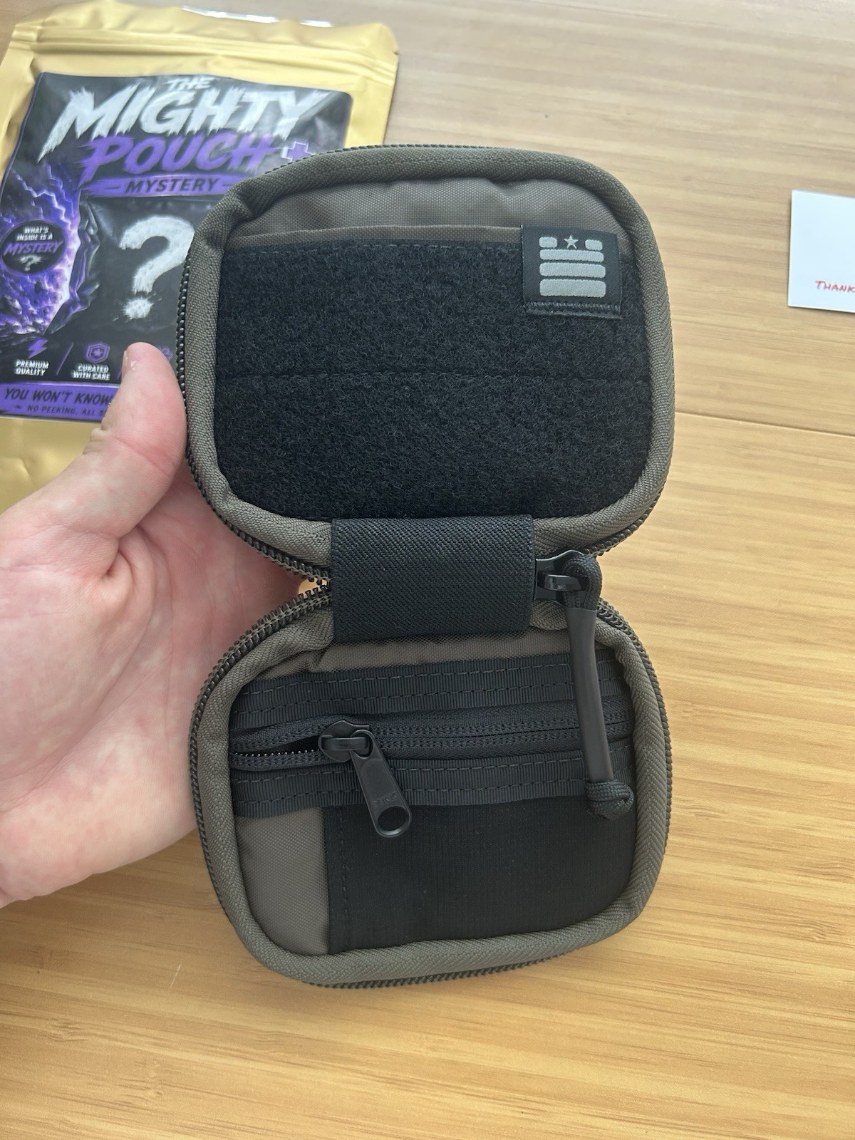 Garage Built Gear GBG Mighty Pouch + Earth Brown / Black