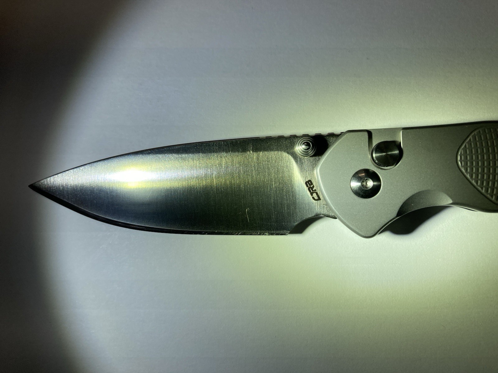 NEW IN BOX CJRB Pyrite Knife 3.1″ S90V Steel Blade button lock foldin drop point