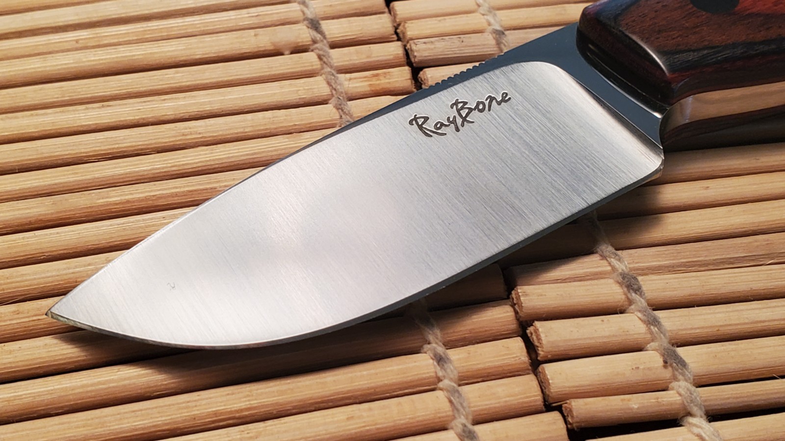 RayBone Custom Knife, Hunting Skinning Knife