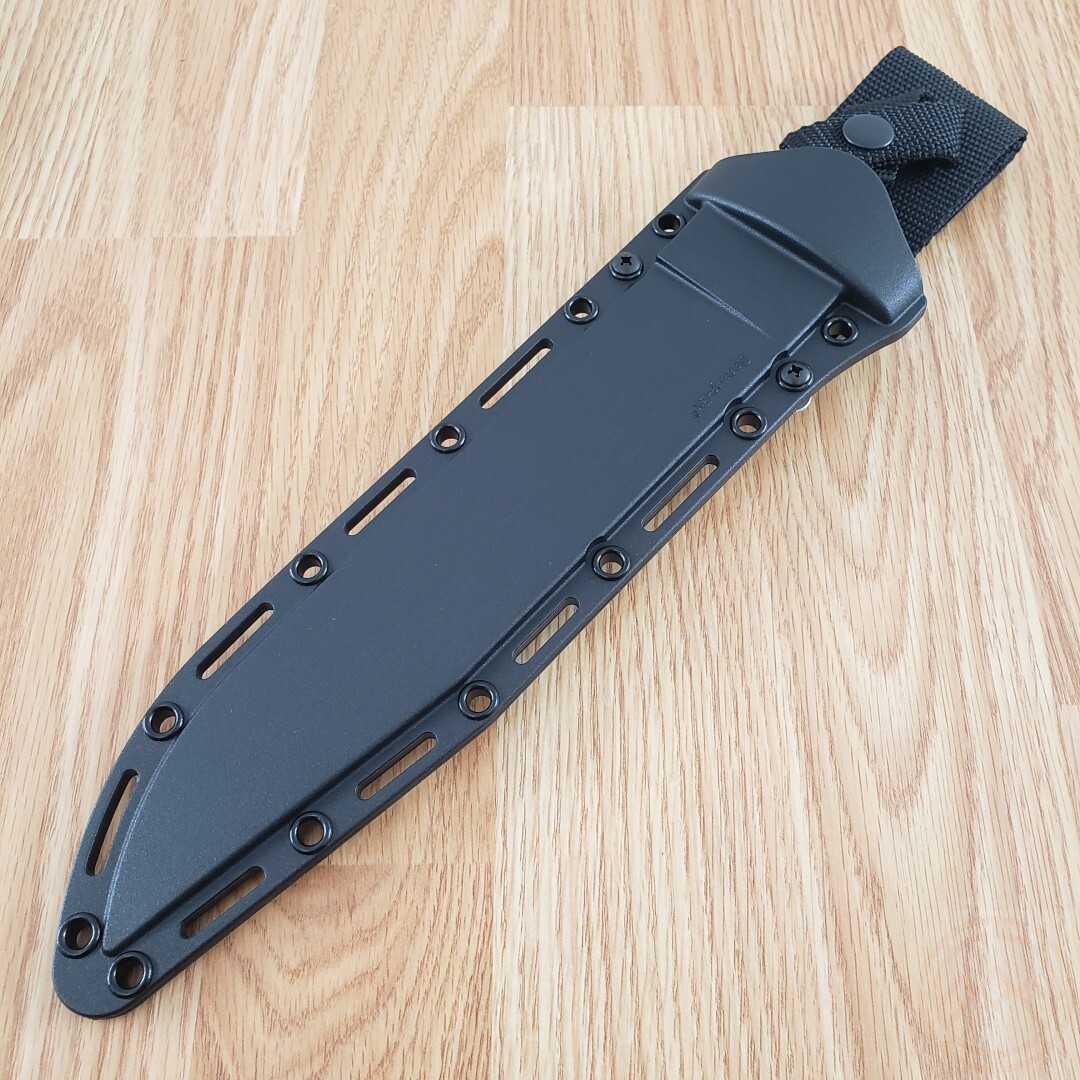 Cold Steel Trail Master Fixed Knife 9.5″ 52100 Steel Blade Black Kray-Ex Handle