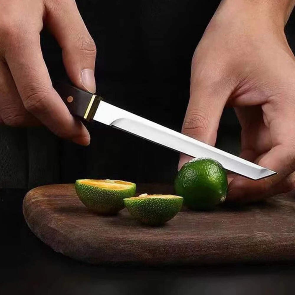 Tanto Knife Fixed Blade Pocket Hunting Survival Camp Tactical Stainless Steel
