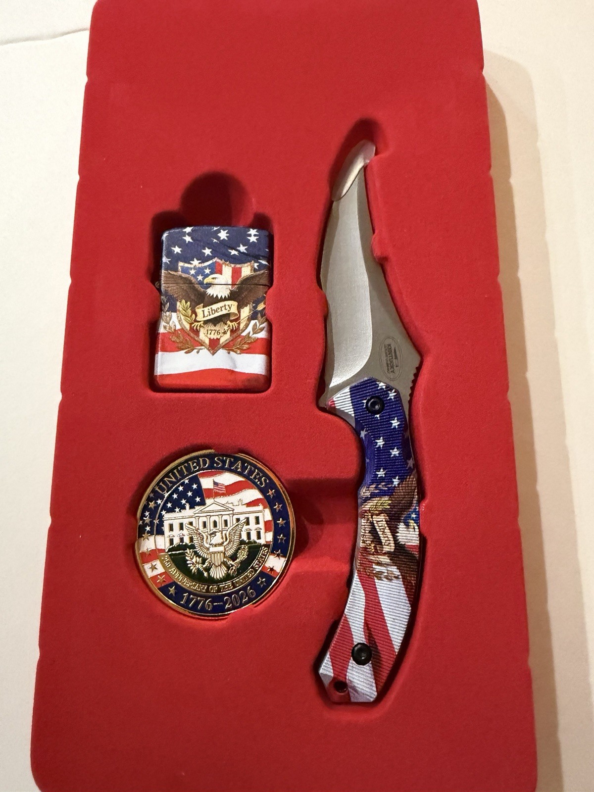 United States 250th Anniversary Knife Set