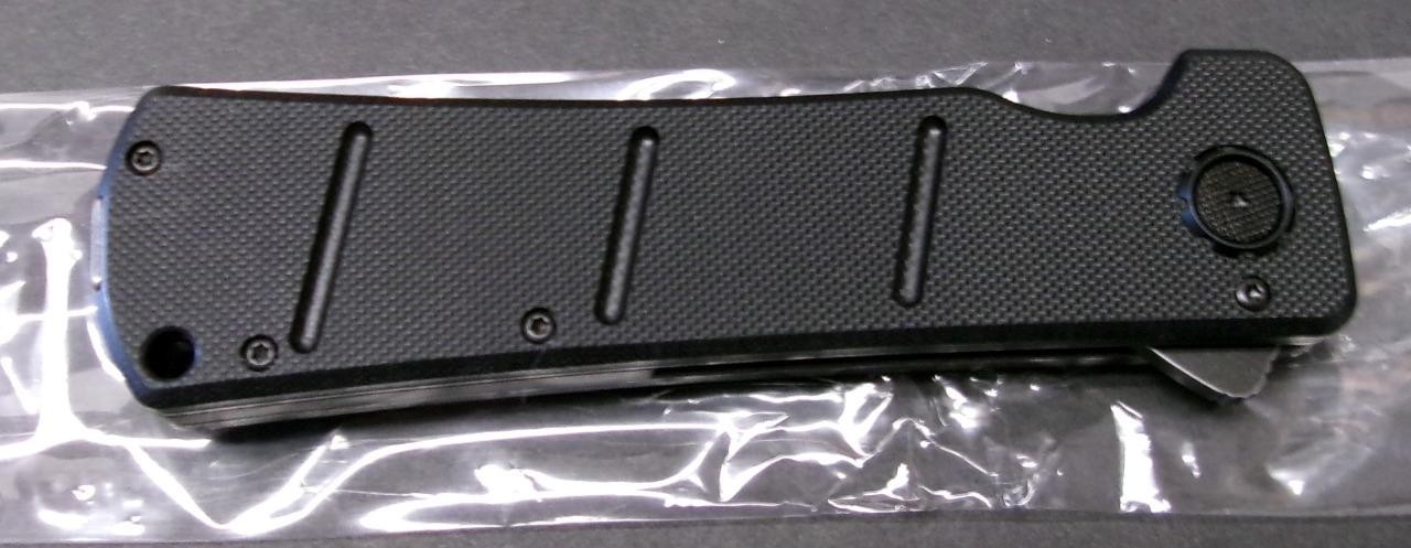CRKT 2908 Inazuma No Ken Deadbolt Folding Knife D2 Blade Steel G10 Handles NEW!