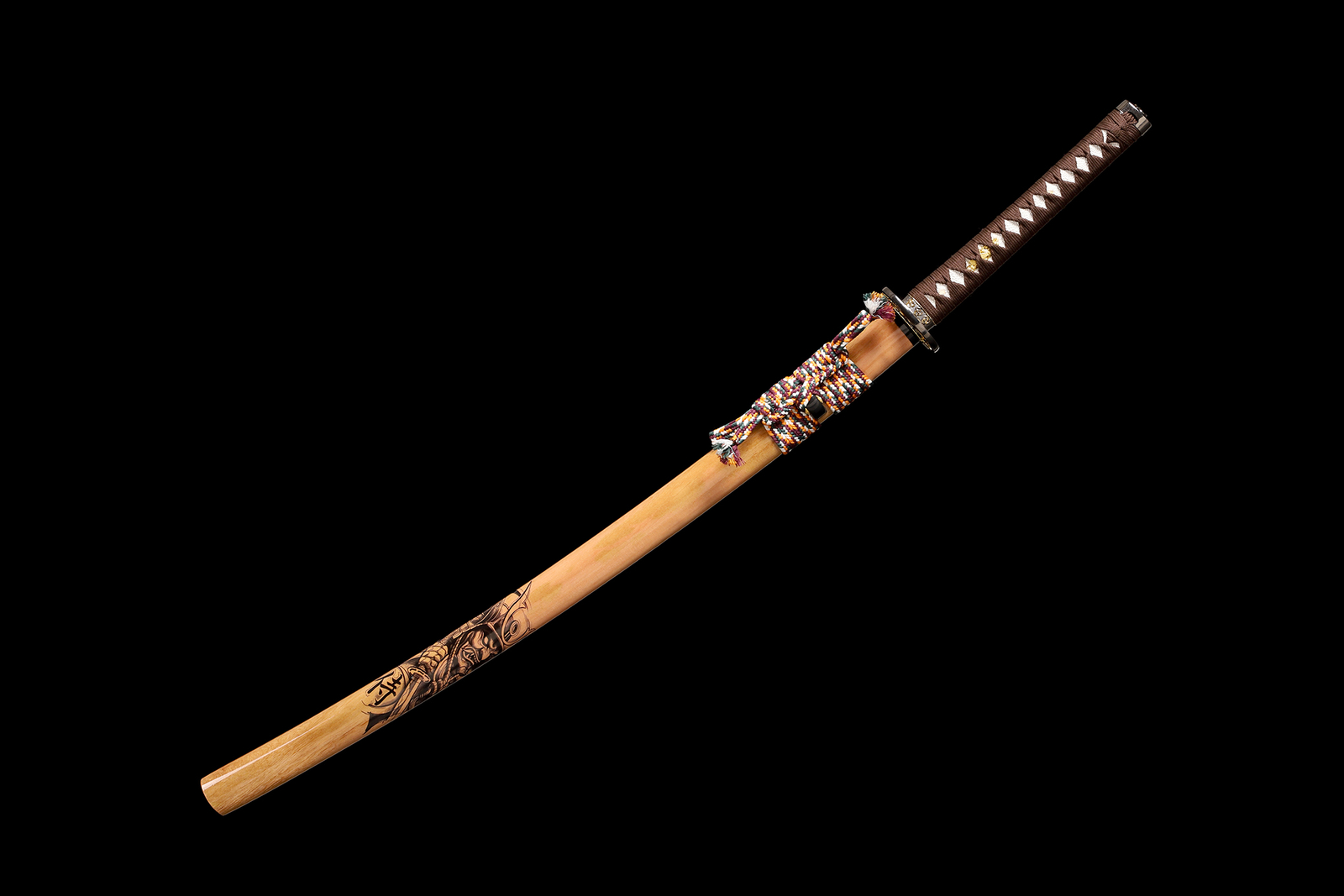 T10 Steel Clay Tempered Japanese Samurai Katana Sword Razor Sharp Full Tang