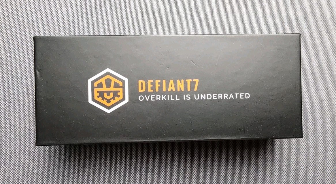NEW! Defiant 7 / Les George – Talos – Manual Button Lock & MagnaCut Blade 🌟