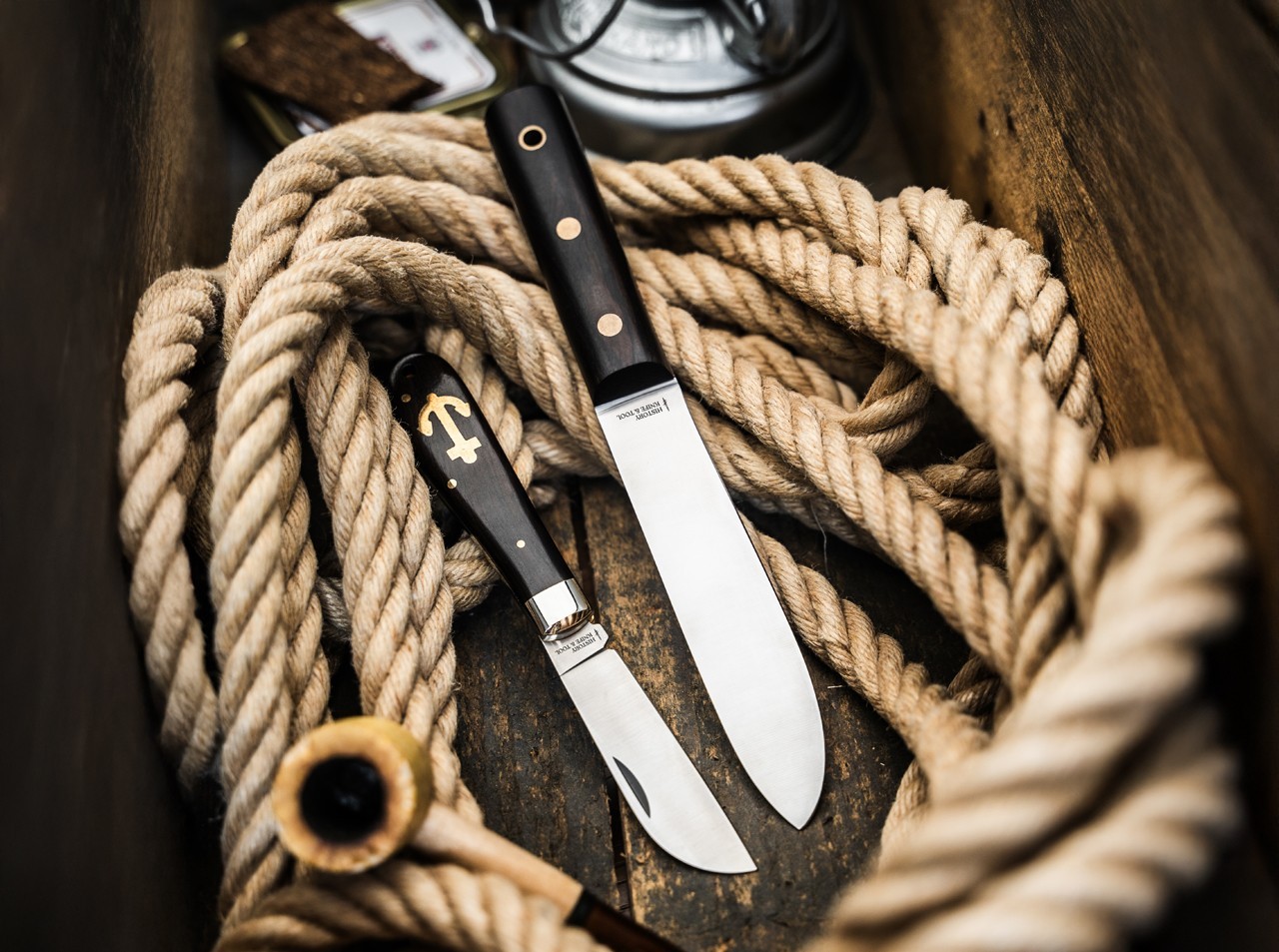 History Knife & Tool Sailor´s Knife 5.28″ Fixed Blade 4116 Full-Tang – 02HY005