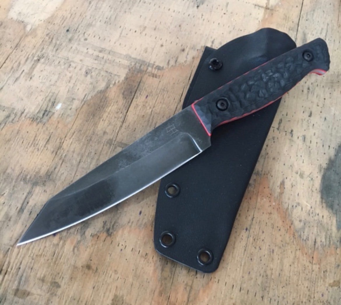 Super SALE! Blue Wasp knives USA custom handmade outdoors hunting knife, EDC