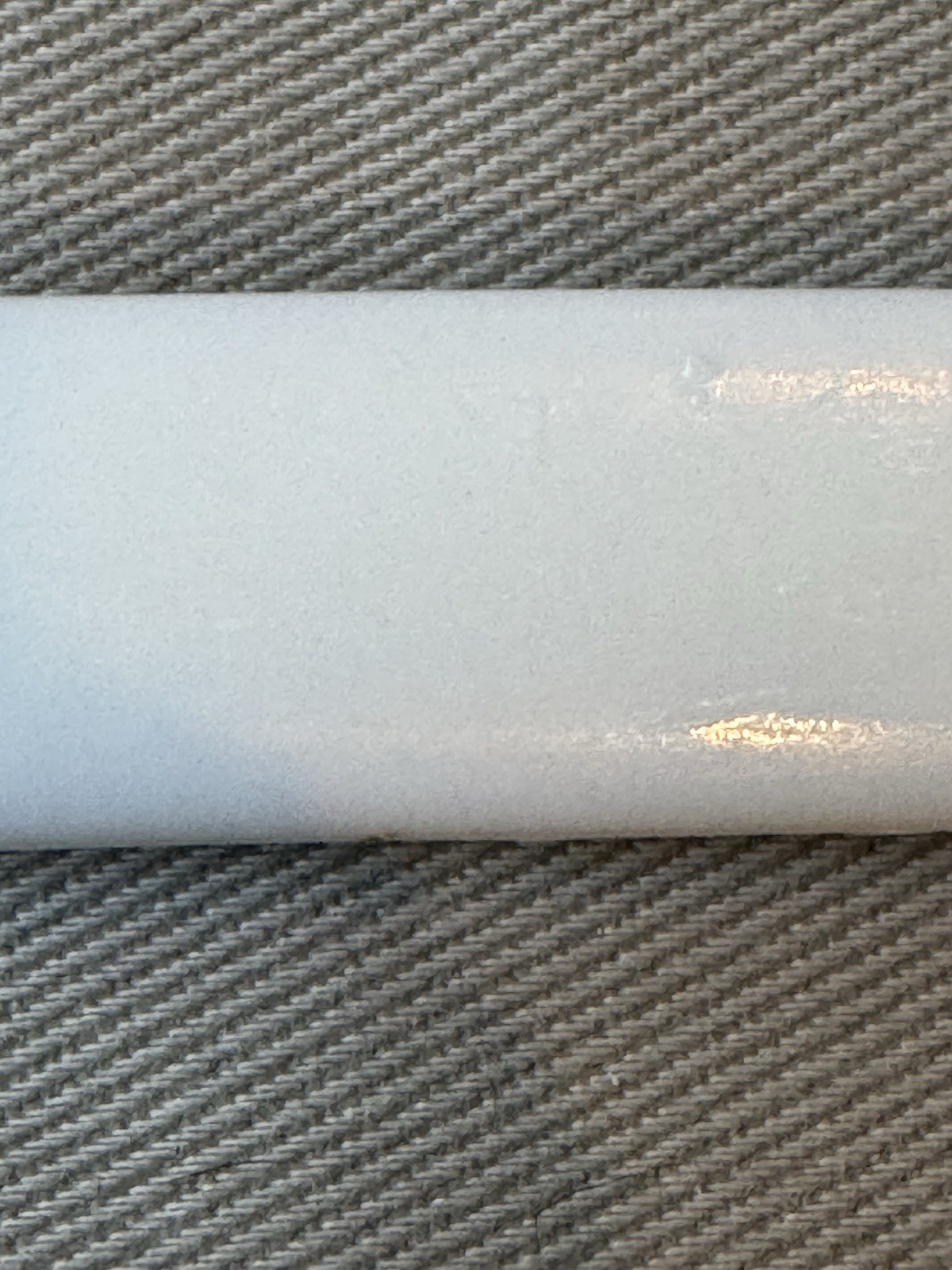 Τraditional Cretan Greek Knife with White Plexiglass Plastic Handle and Sheath
