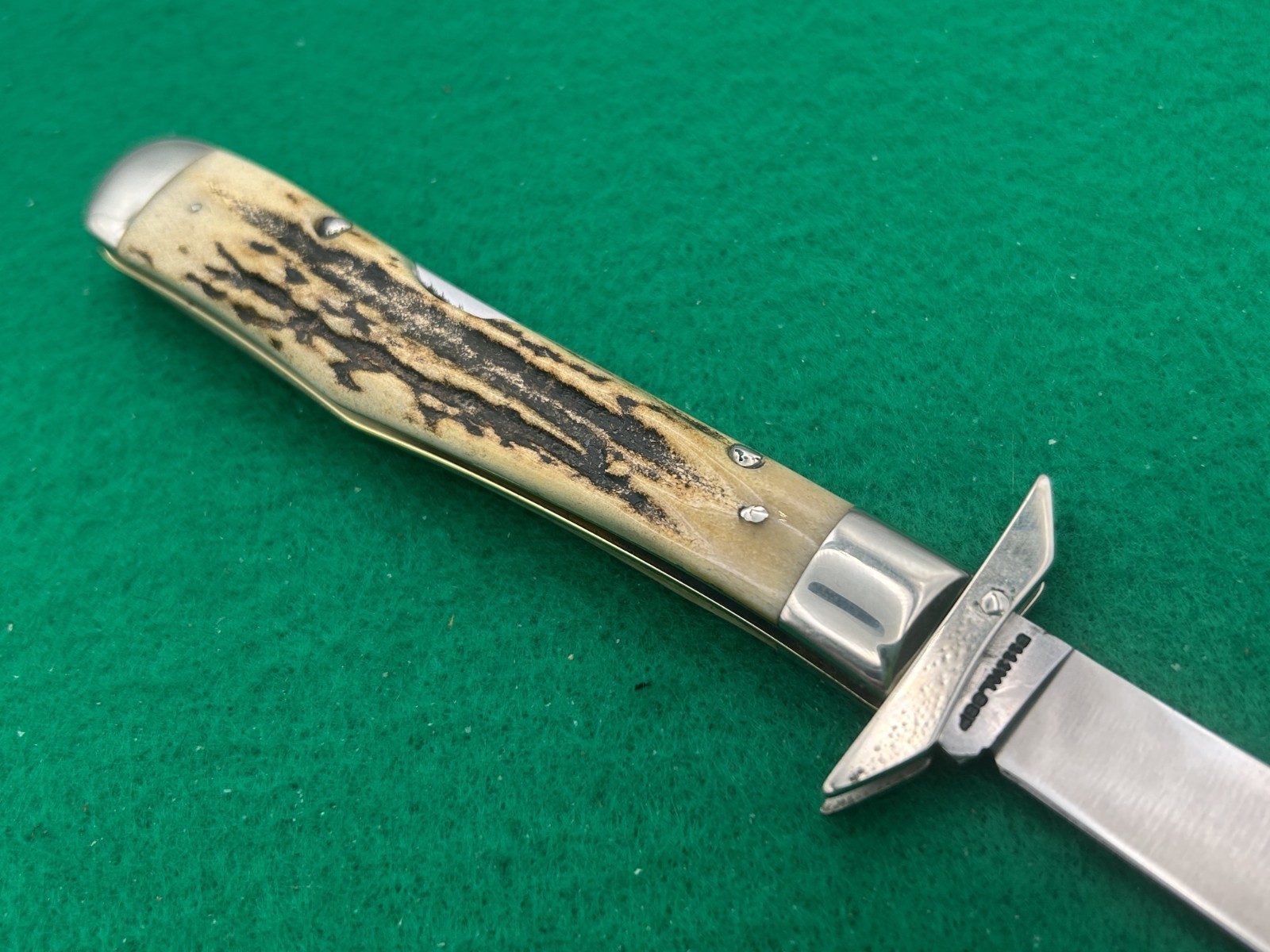 💯1976 CASE XX 5111/2 STAG «SUPER RARE» SWING GUARD LOCKBACK KNIFE NONE BETTER!