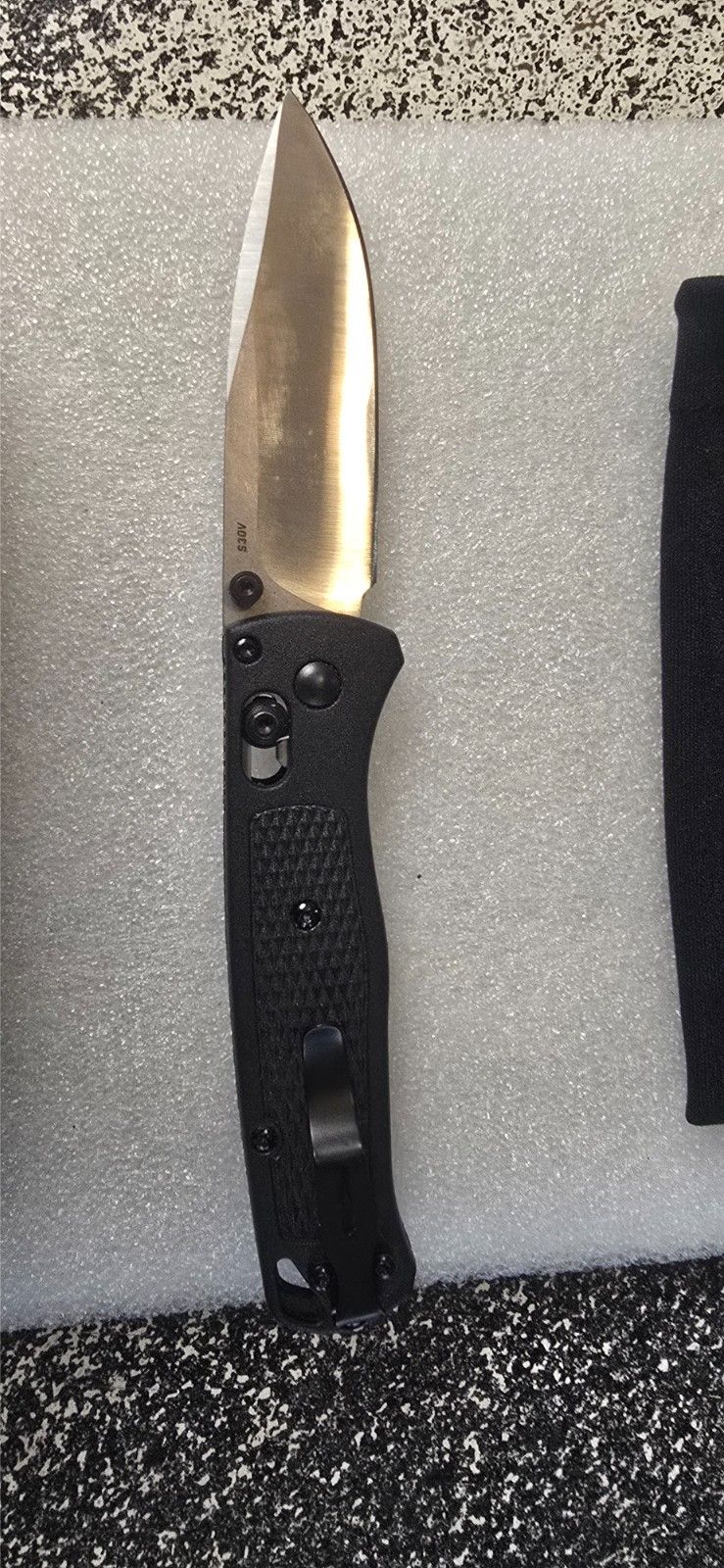 Benchmade 535 Bugout With Black Grivory Handle CPM-S30V Folding Pocket Knife