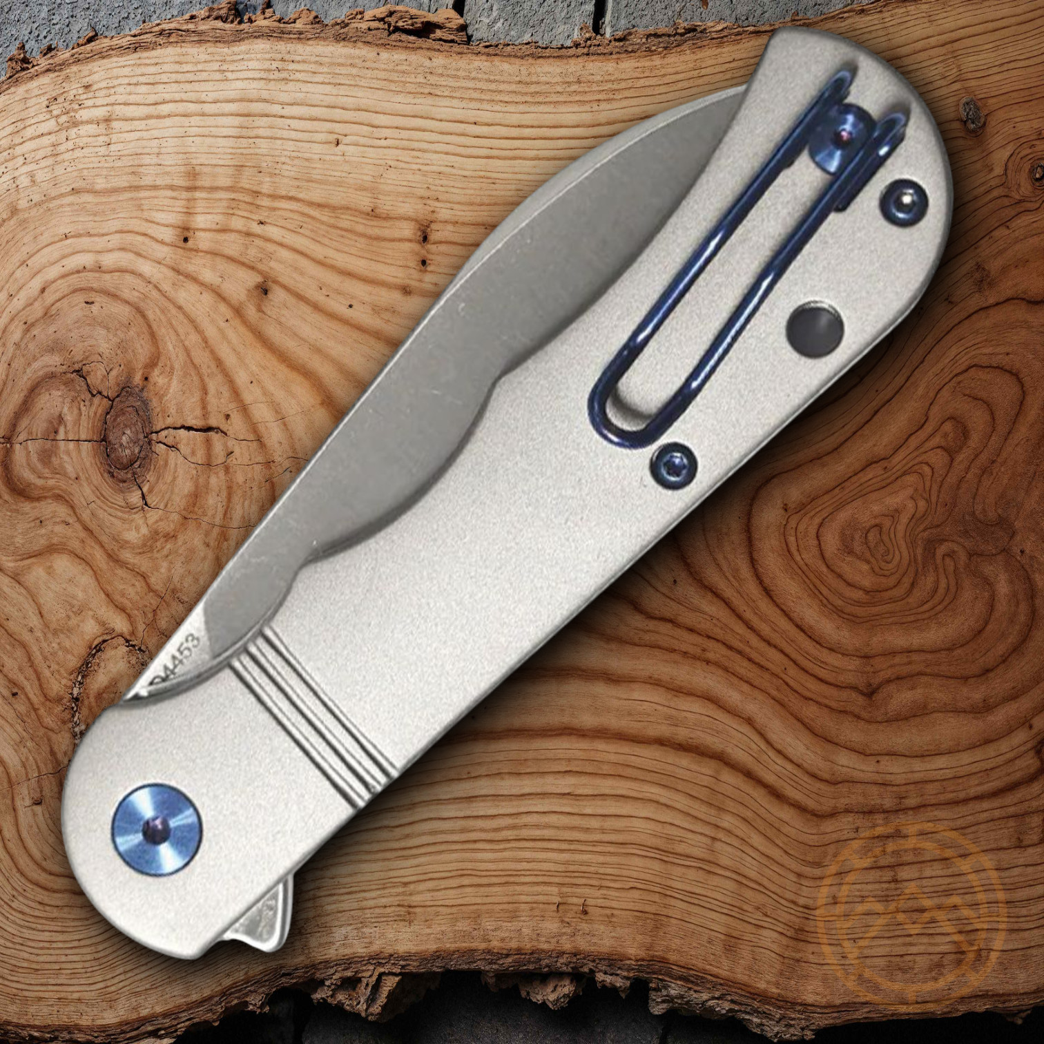 Dreamtech Slip Joint Folding Knife 3.13″ VG-10 Steel Blade Gray Titanium Handle