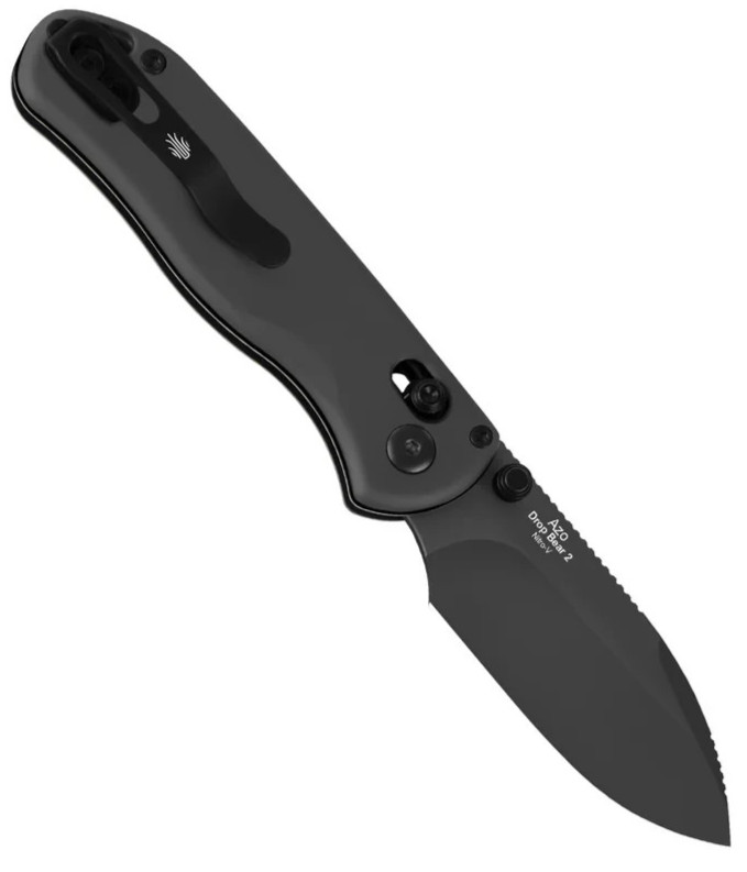 Kizer Cutlery Drop Bear 2 Folding Knife 3″ Nitro V Steel Blade Aluminum Handle