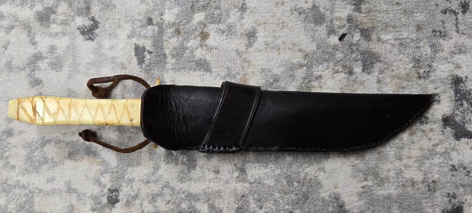 Reproduction Campaign Quality Bowie Knife Living History and Reenacting