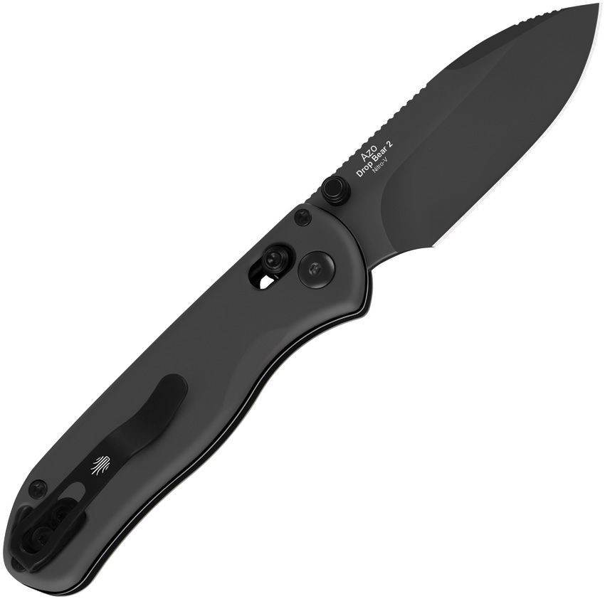 Kizer Cutlery Drop Bear 2 Folding Knife 3″ Nitro V Steel Blade Aluminum Handle