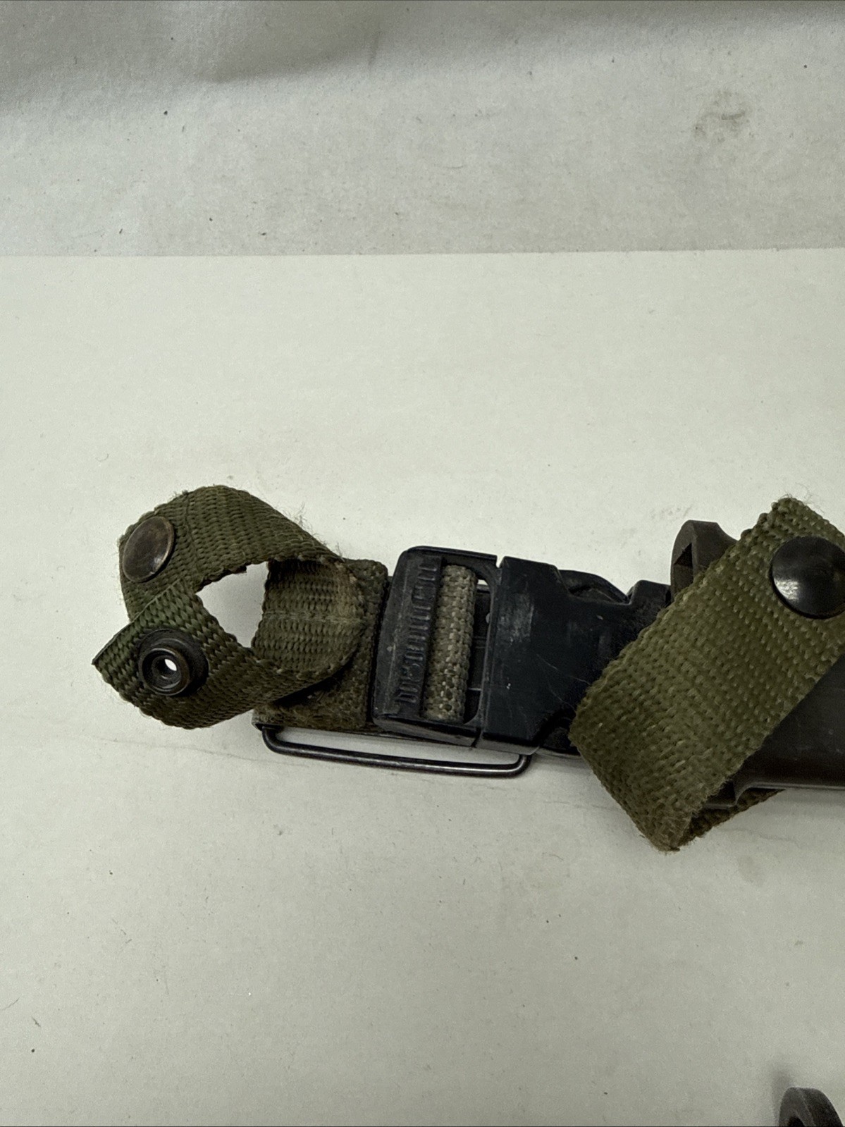 USGI M9 PHROBIS III Military Fixed Blade Knife Fuller B Grade Long Strap Pat Pen