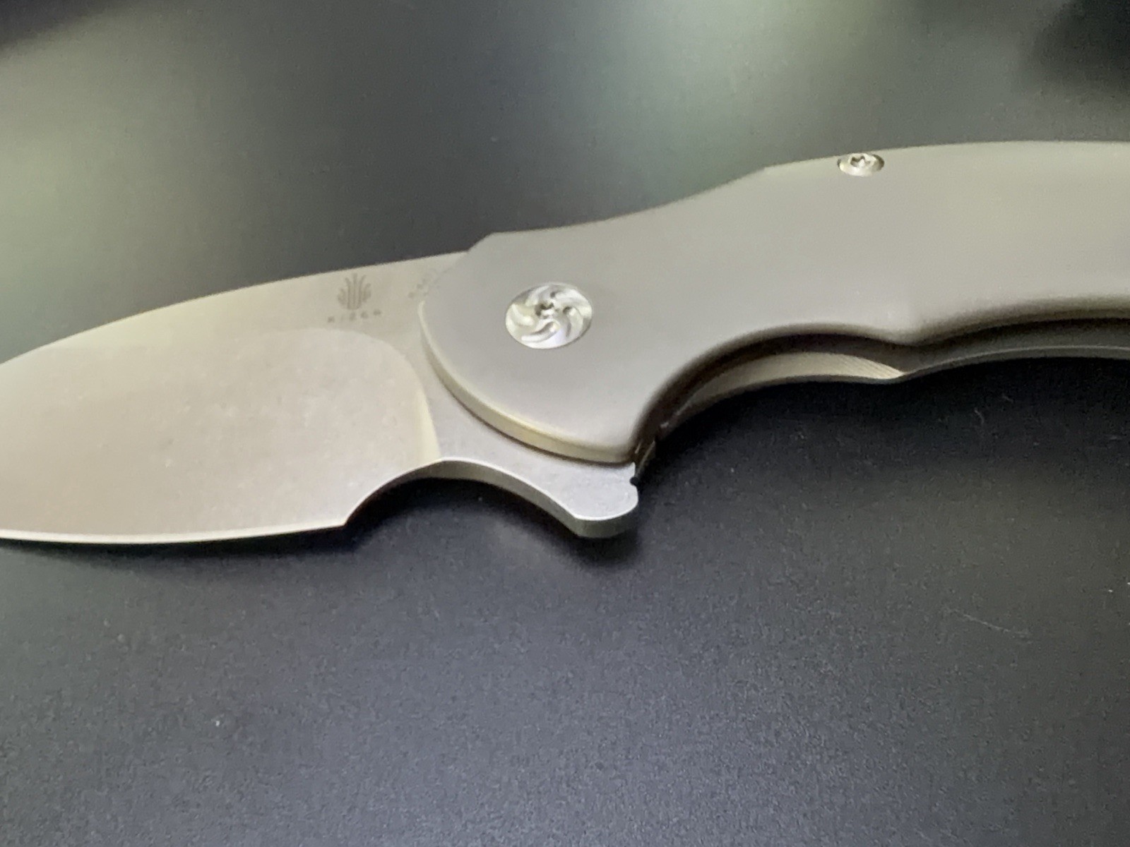 Kizer Ki4477 Roach Titanium Frame Lock Knife CPM-S35VN Matt Degnan Discontinued