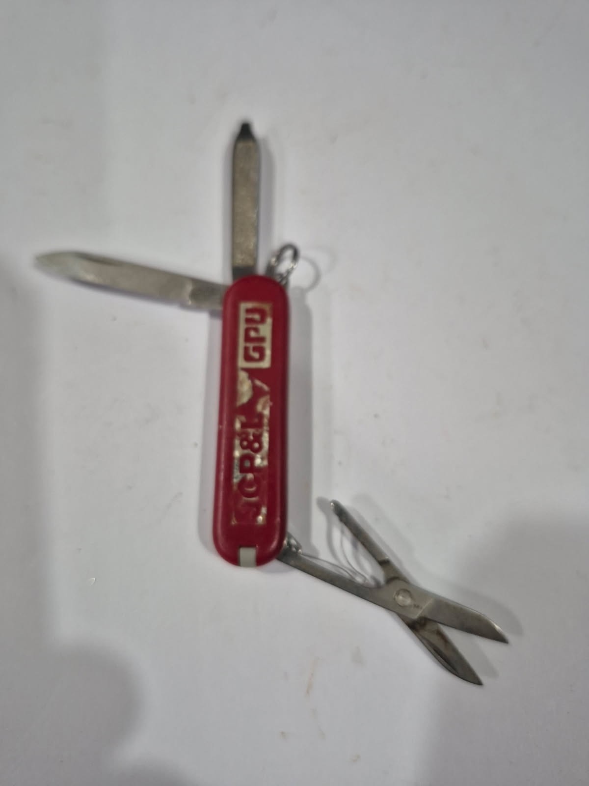 Victorinox Knife Switzerland Swiss Army Mini Multi Tool branded JCPL GPU B12
