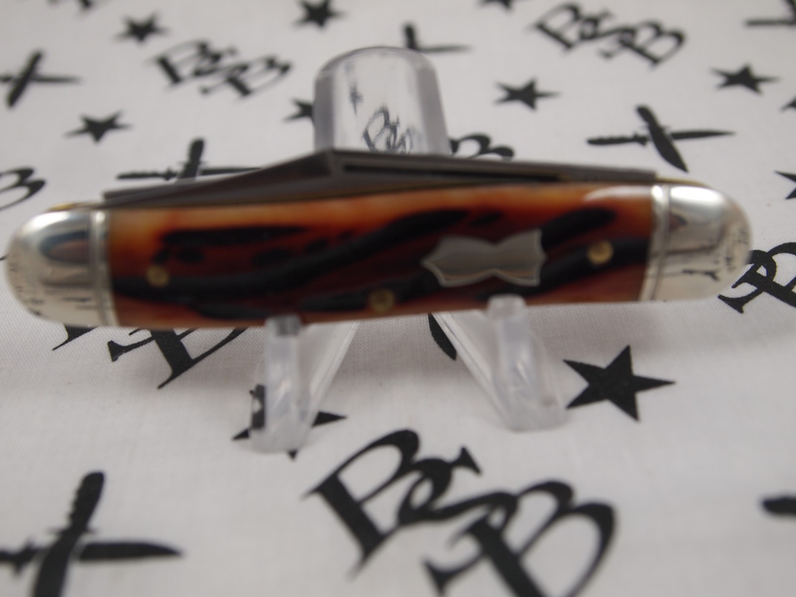 GEC Northfield UN-X-LD 661225 «Lil Cowboy» Amber Worm Groove India Bone, Satin
