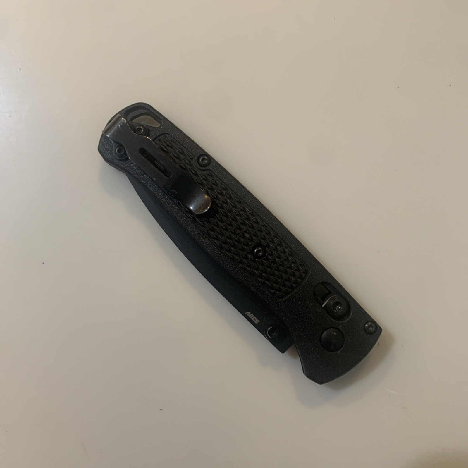 Benchmade 535 Bugout Knife Black S30V Folding Knife Clean Excellent *