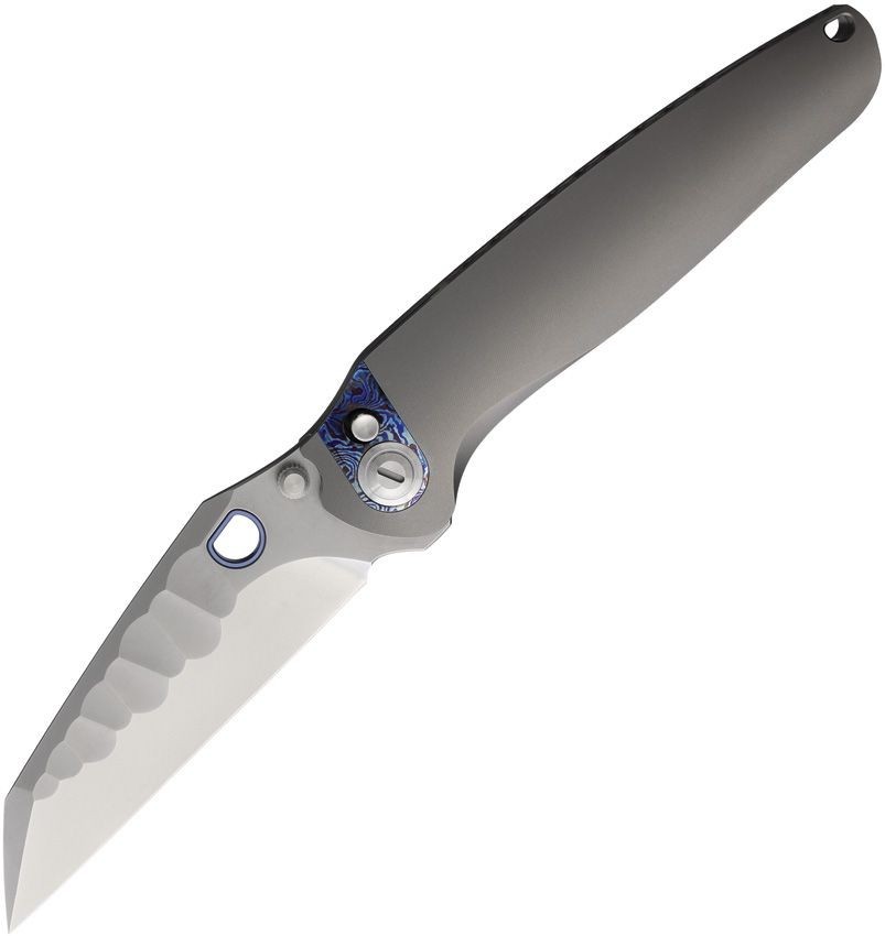 Ketuo Dirty Bird Folding Knife 3.75″ M390 Steel Blade Titanium/Mokuti Handle US