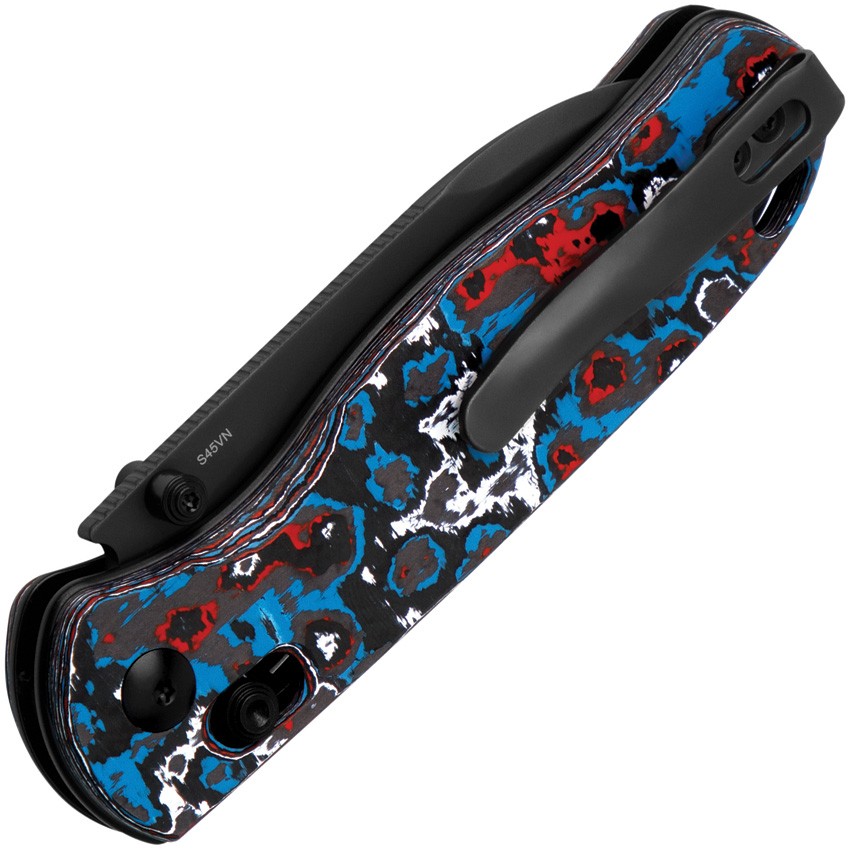 Kizer Cutlery Drop Bear Clutch Lock Nebula Folding Knife