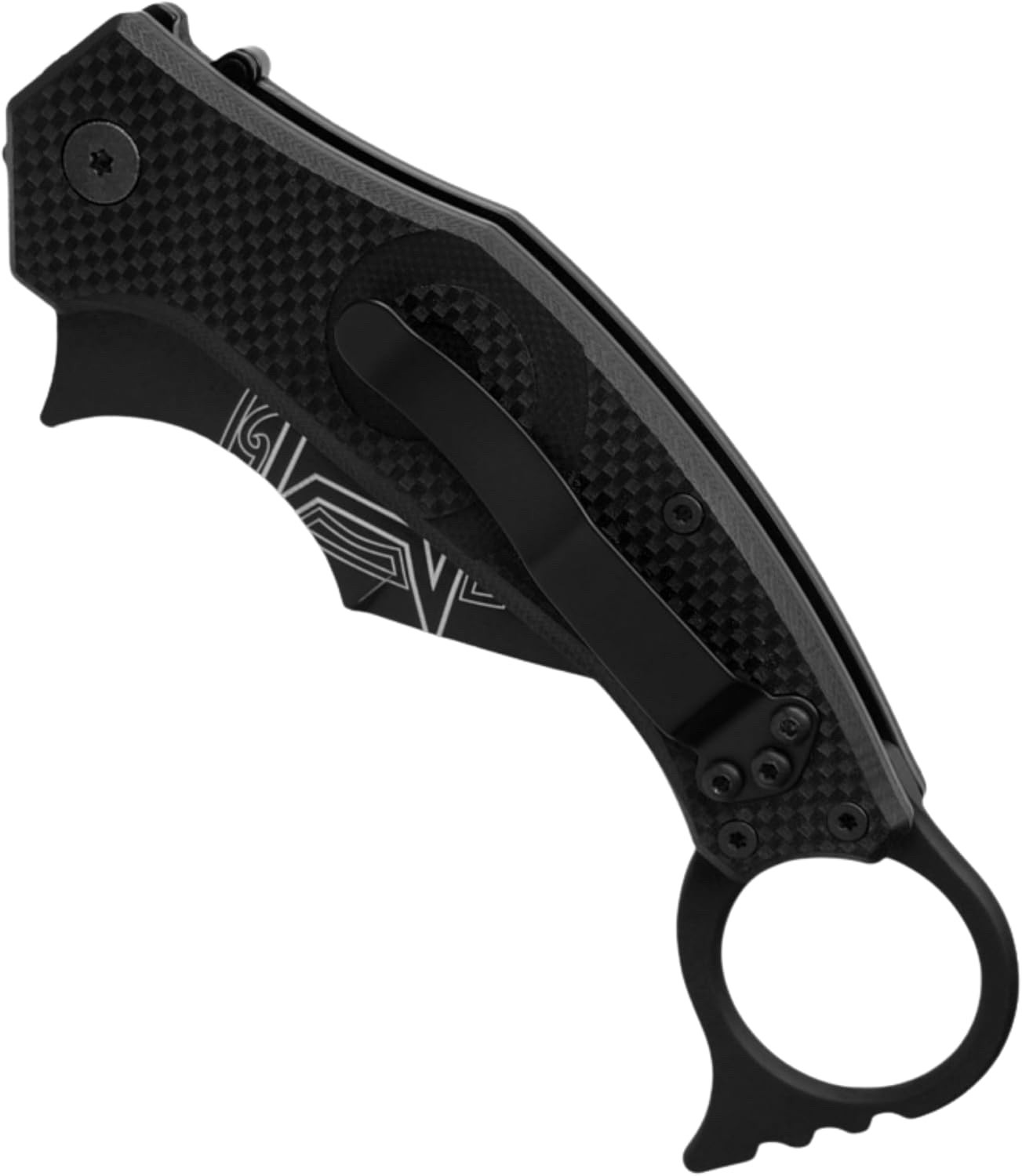 Fox MOA Linerlock Whongi Karambit Black G10 Folding Bohler N690 Pocket Knife 653